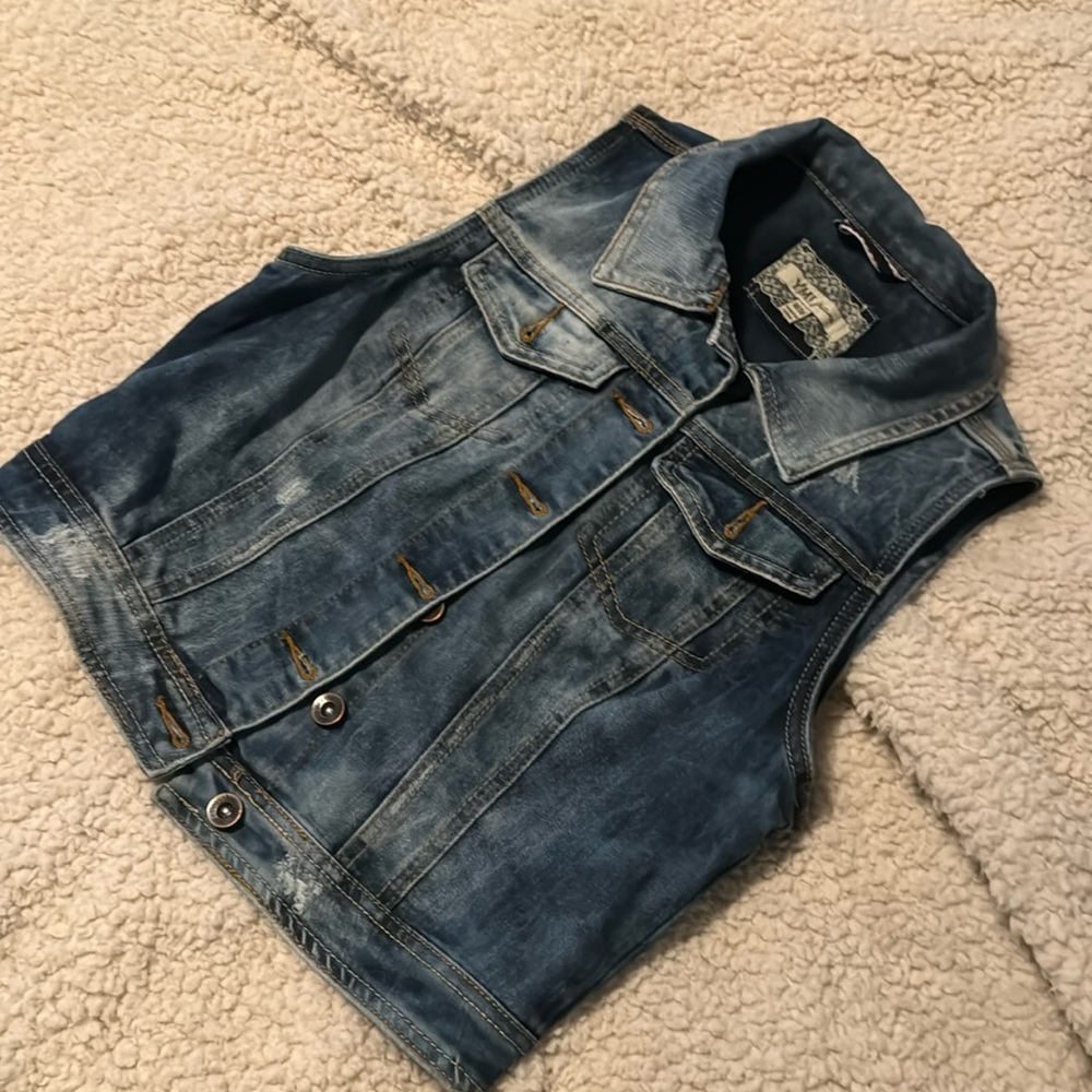 YMI Jeans Vest Size M
